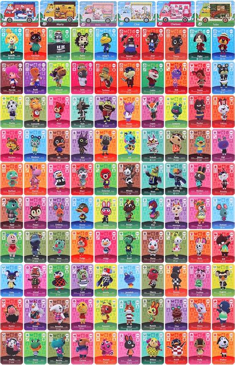 acnh amiibo cards nfc|ACNH amiibo cards series 1.